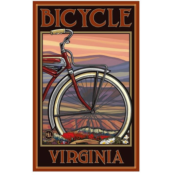 Paul A. Lanquist Virginia Old Half Bike Art Print, 30"x45"
