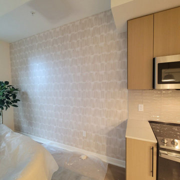 Wallpaper installation Kitchen in Cibolo