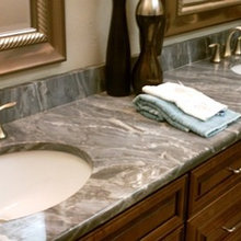 Lake house master bath