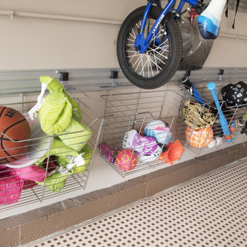 Perfect Garage Storage System for Kids