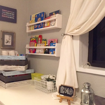 Stars Wars & Pretty Pink Tiaras - Shared Brother/Sister Bedroom Re-design