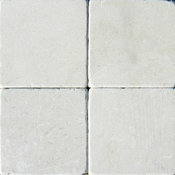 Crema Marfil 4x4 Tumbled Subway Set to cover 1