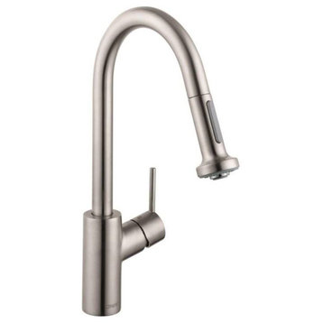 Hansgrohe 14877 Talis S² 1.75 GPM Pull-Down Kitchen Faucet - Steel Optik