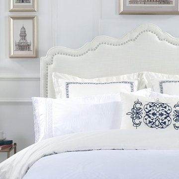 Ela Headboard, Queen, Star White
