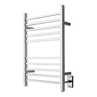 Cosway 145W Electric Towel Warmer Wall Mounted Heated Drying Rack