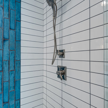 Modern Contemporary Master Bathroom with Argentinian Influence