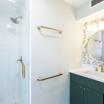 Green Bathroom Remodel in Alexandria, VA