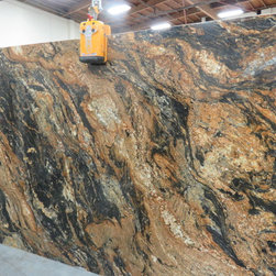 All Natural Stone - Magma Granite Slab - Kitchen Countertops