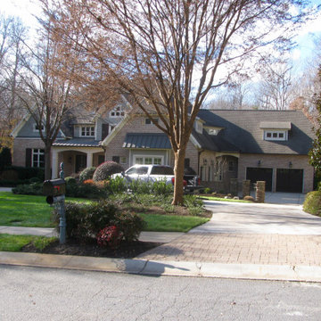 "Highgate" Weddington, NC ...250' Dry River Bed Installation