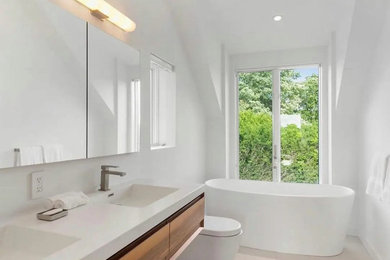 Trendy home design photo in Denver