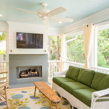 Outdoor fireplace