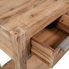 vidaXL Console Table Entryway Wooden Hallway Table Furniture Solid Wood Acacia