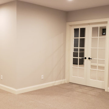 Sophisticated Basement and Kitchenette