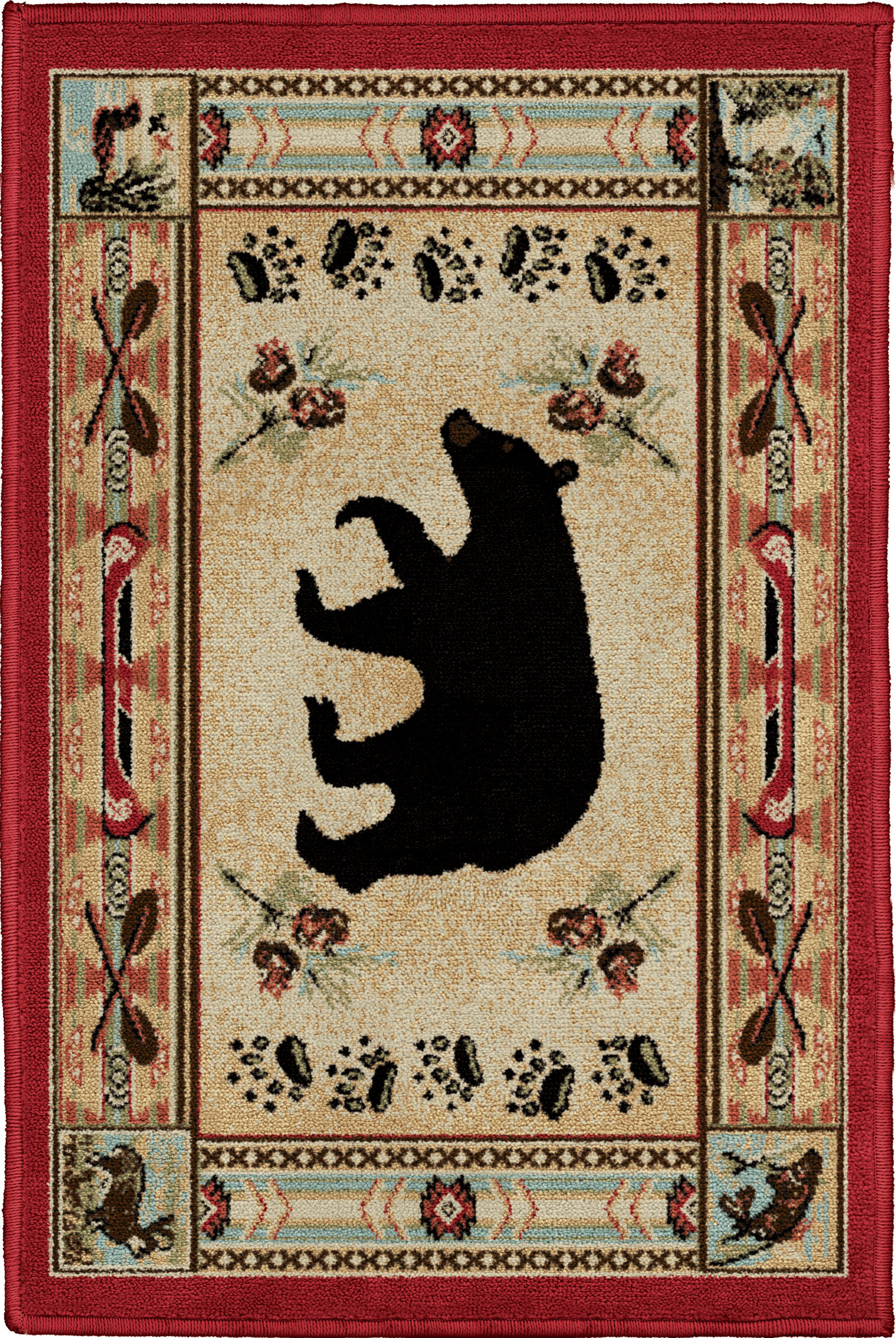 Woodlands Bear Rug, 26
