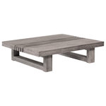 Armen Living - Vivid Outdoor Patio Coffee Table, Gray Eucalyptus Wood - Introducing the Vivid Outdoor Patio Coffee Table  a stylish centerpiece that seamlessly blends form and function to enhance your outdoor living space. Crafted with meticulous attention to detail, this coffee table exudes sophistication with its timeless gray Eucalyptus wood construction, making it a versatile addition to any patio or outdoor setting. The durable Eucalyptus wood not only adds an aesthetic appeal to your outdoor space but also ensures the table's longevity. Designed to withstand the elements, the Vivid Outdoor Patio Coffee Table features water-resistant and UV-resistant properties, making it an ideal choice for outdoor use. Whether under the sun or facing unexpected rain, this coffee table remains resilient, promising enduring beauty. Enhance your outdoor experience by creating a cozy corner with the Vivid Outdoor Patio Coffee Table. Its spacious surface provides ample room for snacks, drinks, or decor, making it a practical and stylish addition to your patio ensemble. The gray Eucalyptus wood seamlessly complements various outdoor furniture styles, allowing for easy integration into your existing decor. The Vivid Outdoor Patio Coffee Table is not just a functional piece; it's a statement of style and durability. Its simple yet elegant design makes it a versatile choice for both contemporary and classic outdoor settings. Invest in quality outdoor furniture that stands the test of time, and choose the Vivid Outdoor Patio Coffee Table in Gray Eucalyptus Wood.