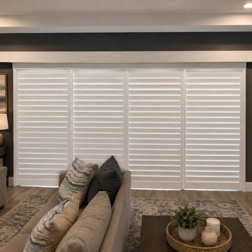 Sliding Glass Doors Shutters - A Touch of Luxury | Plantation Shutters