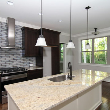 White Espresso Kitchen
