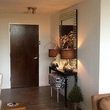 bering entry chandelier