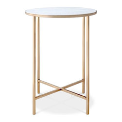 Marlton End Table Gold - Threshold&trade; - Products