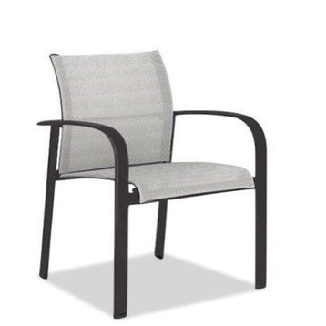 Sirocco Sling Outdoor Arm Chair, Mica