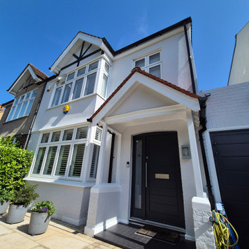 Full house Exterior in Wimbledon SW20 by www.midecor.co.uk