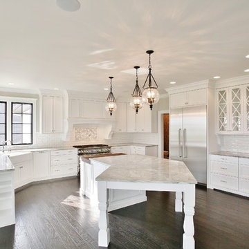 Painted White Kitchen Cabinets