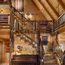 staircase banister