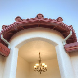 Turret with Red Roof - Outdoor Products