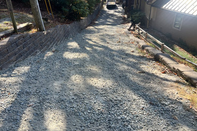 Lucky Bear Lodge Driveway Grading
