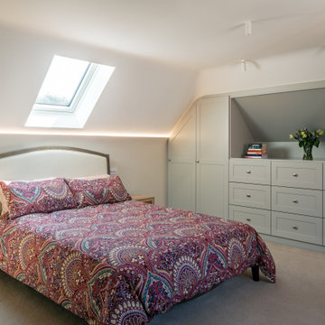 Seymour Road Loft Conversion – Bedroom with Built-in Storage
