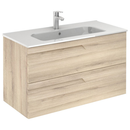 Unit 40" Vitale 2 DR With Basin, Nature Beige