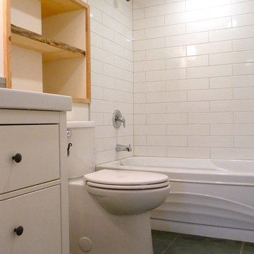 Rustic Air B&B Basement Suite Renovation