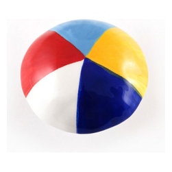 Nifty Nob Beach Ball Cabinet Knob - Cabinet And Drawer Knobs