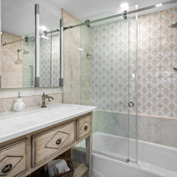 French Country Beachside Condominium Renovation | Boca Raton