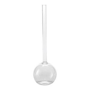 Salema 18 5 Tall Vase Hurricane On Metal Stand Contemporary