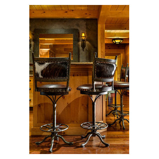 Alpine Ski Home - Contemporary - Home Bar - Burlington - by Randy ...