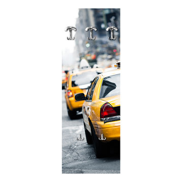 Taxi A New York Wall Coat Rack