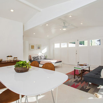 Garage converted into a studio in Los Angeles