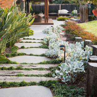 Gartenweg Pflaster Ideen Bilder Houzz