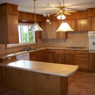 Solid American Hardwood Kitchen