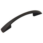 Cosmas - Cosmas 3&rdquo; CTC (76mm) Oil Rubbed Bronze Modern Arch Cabinet Pull - 3" Hole Centers