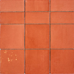 St. Tropez Ceramic Tile- Coral - Wall And Floor Tile