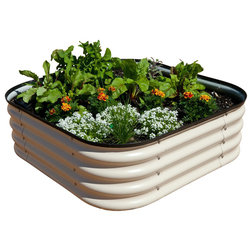 Industrial Outdoor Pots And Planters by Raised Garden Beds