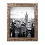 Philippe Hugonnard 'Look Manhattan' Ornate Framed Art, 16x20