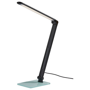 Douglas 1 Light Desk Lamp, Black