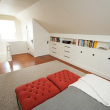 upstairs