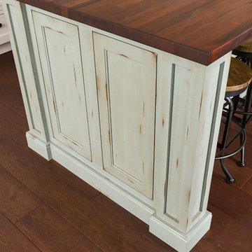 Hyde Park Kitchen Remodel with Authentic Barn Beams