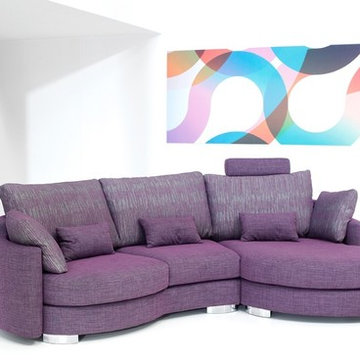 Afrika Modern Modular Sectional Sofa by Famaliving California