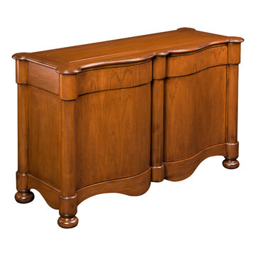 Catalan 2 door buffet TV lift furniture cabinets hide flat screen in bedroom