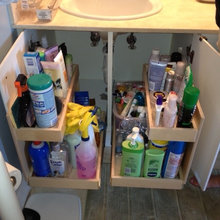 kitchen/bath storage ideas